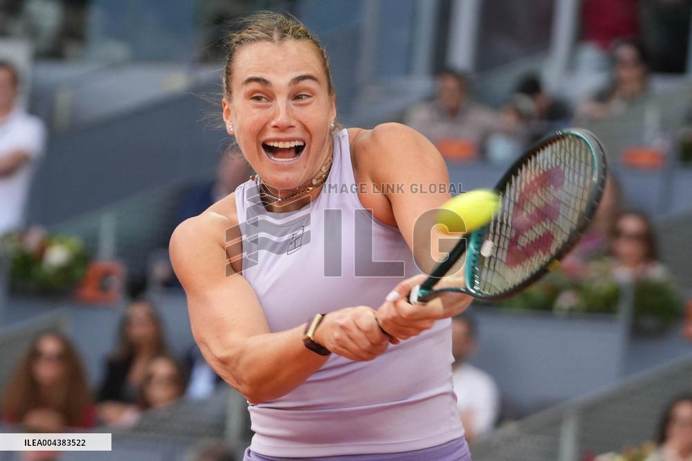 Mutua Madrid Open - Aryna Sabalenka Wins Her Third Title