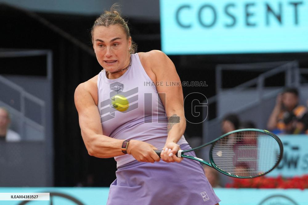 Mutua Madrid Open - Aryna Sabalenka Wins Her Third Title