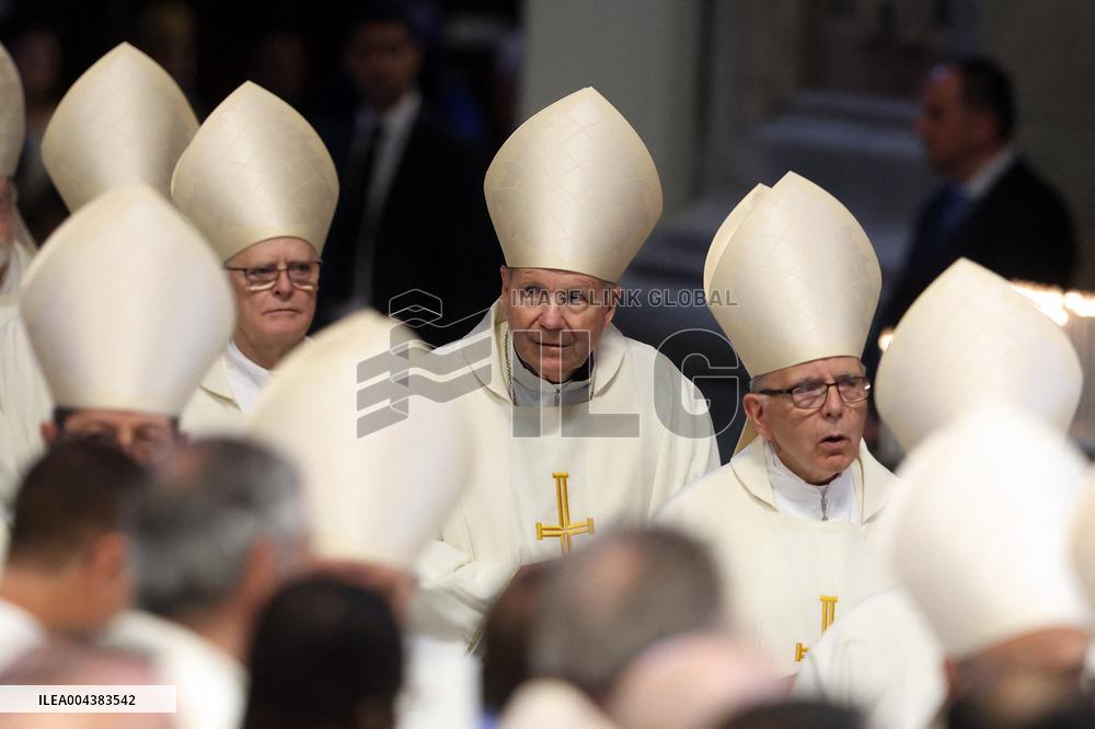 Eighth Mass of The Novendiali in Suffrage of Pope Francis - Vatican
