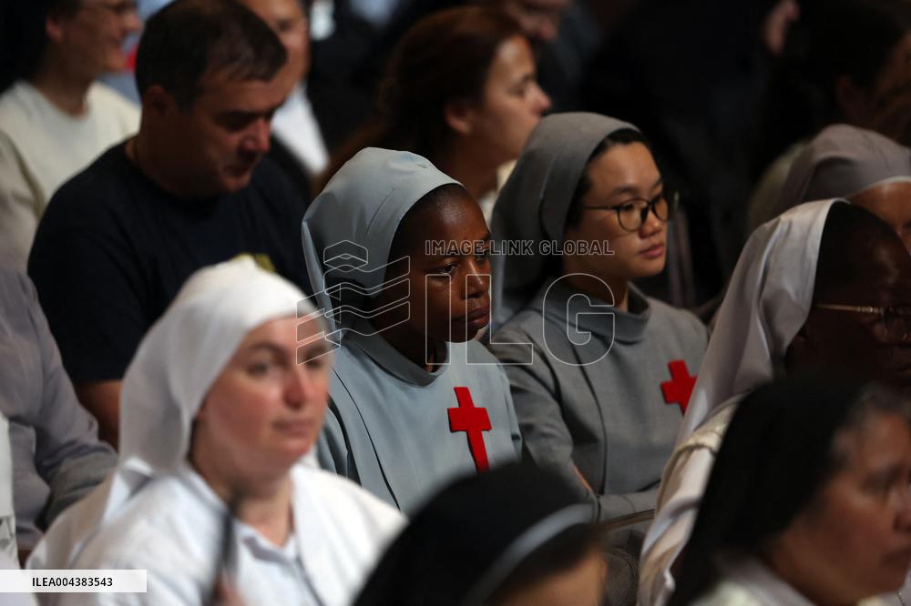 Eighth Mass of The Novendiali in Suffrage of Pope Francis - Vatican