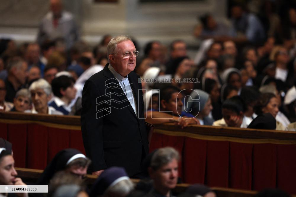 Eighth Mass of The Novendiali in Suffrage of Pope Francis - Vatican