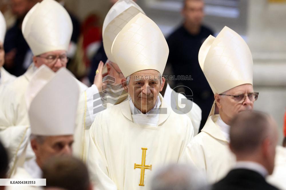 Eighth Mass of The Novendiali in Suffrage of Pope Francis - Vatican