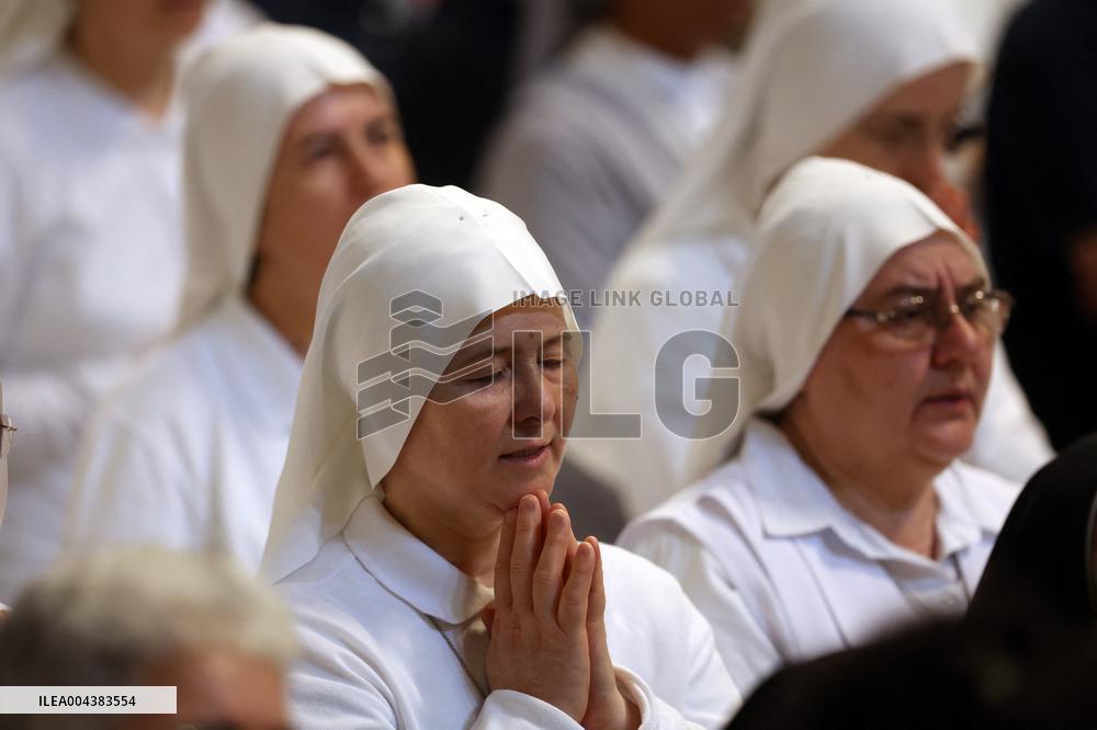 Eighth Mass of The Novendiali in Suffrage of Pope Francis - Vatican
