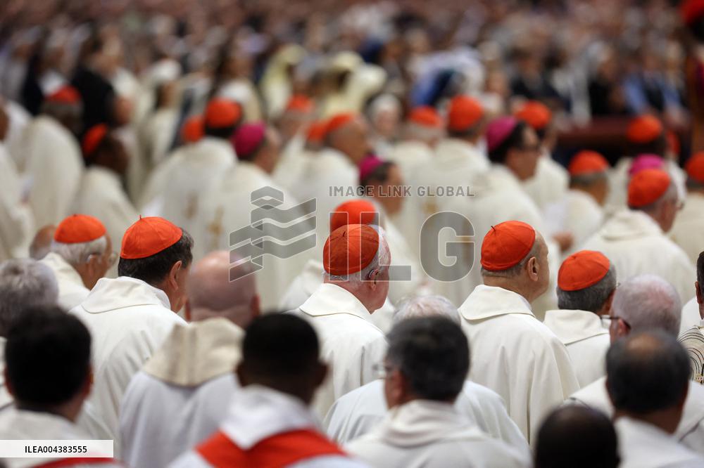 Eighth Mass of The Novendiali in Suffrage of Pope Francis - Vatican