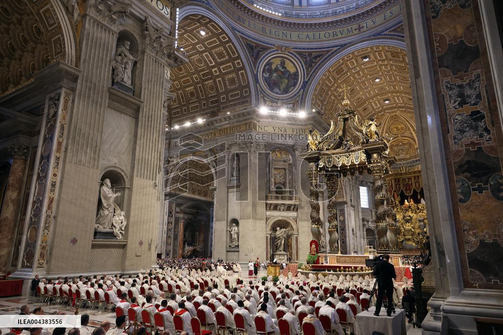 Eighth Mass of The Novendiali in Suffrage of Pope Francis - Vatican