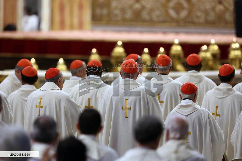 Eighth Mass of The Novendiali in Suffrage of Pope Francis - Vatican