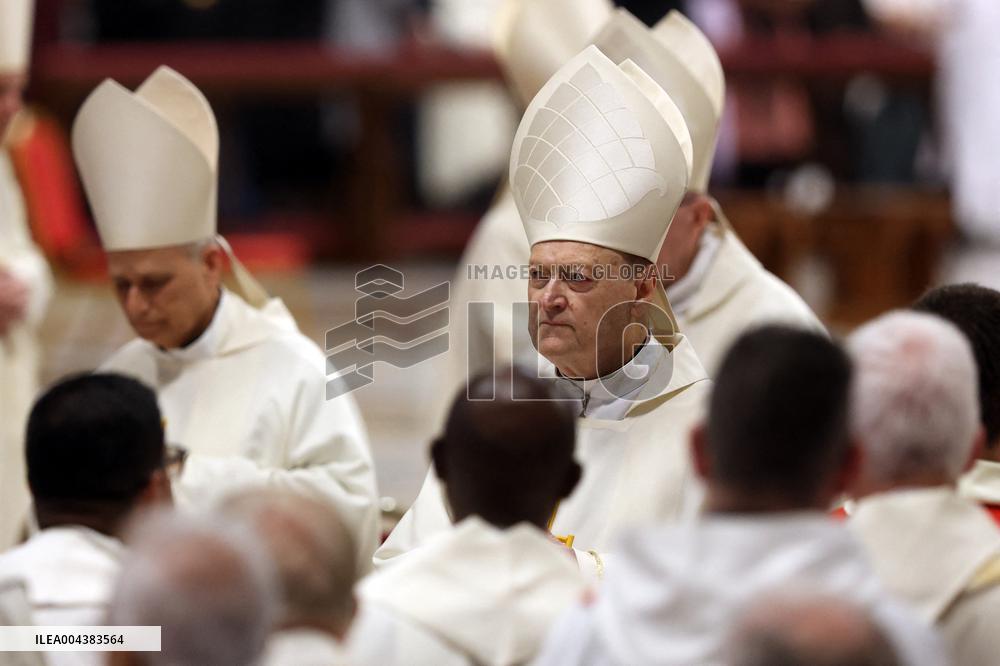Eighth Mass of The Novendiali in Suffrage of Pope Francis - Vatican