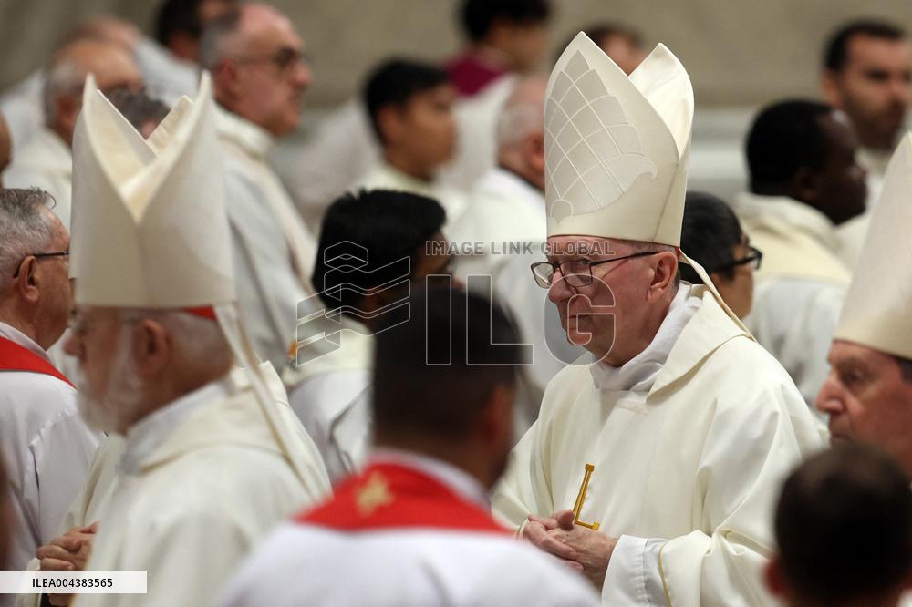 Eighth Mass of The Novendiali in Suffrage of Pope Francis - Vatican