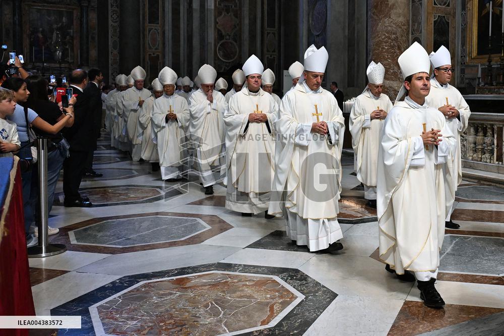Eighth Mass of The Novendiali in Suffrage of Pope Francis - Vatican