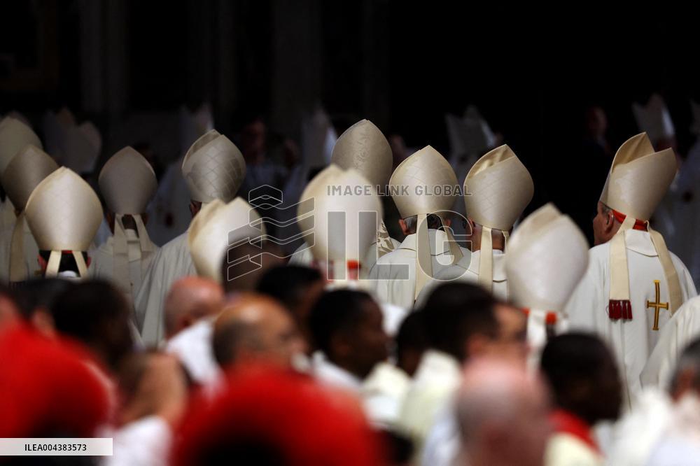 Eighth Mass of The Novendiali in Suffrage of Pope Francis - Vatican