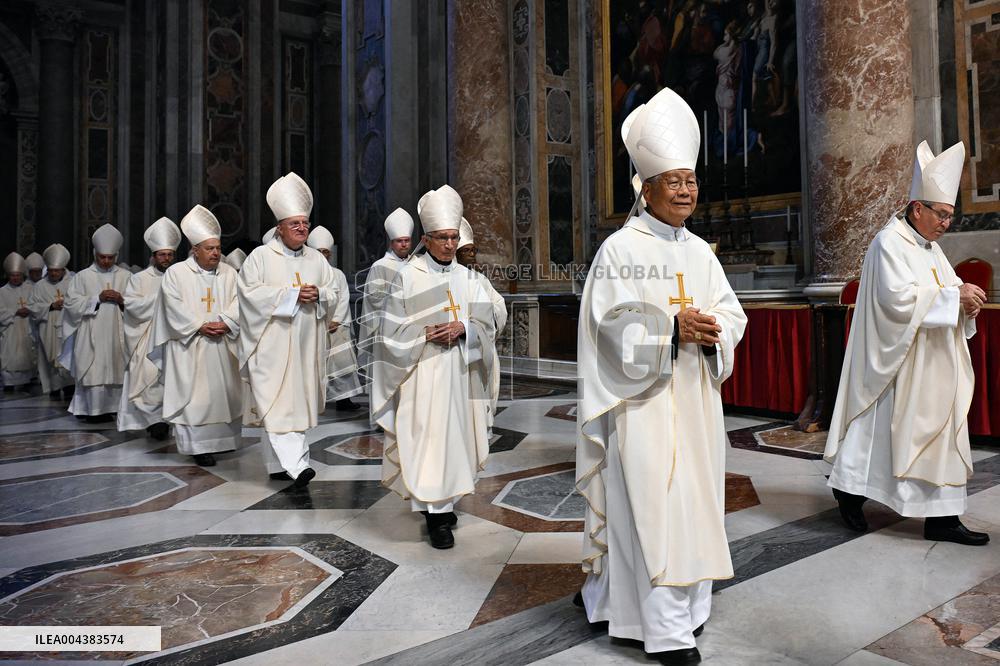 Eighth Mass of The Novendiali in Suffrage of Pope Francis - Vatican
