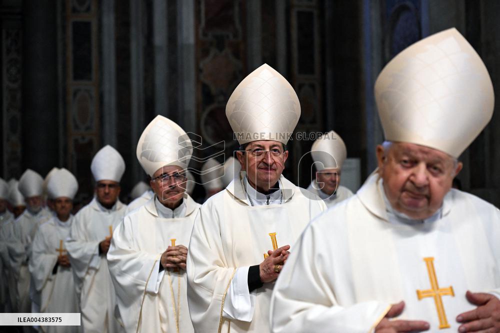 Eighth Mass of The Novendiali in Suffrage of Pope Francis - Vatican
