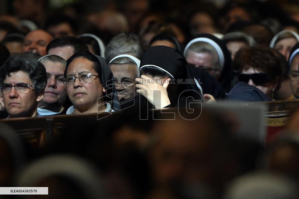 Eighth Mass of The Novendiali in Suffrage of Pope Francis - Vatican