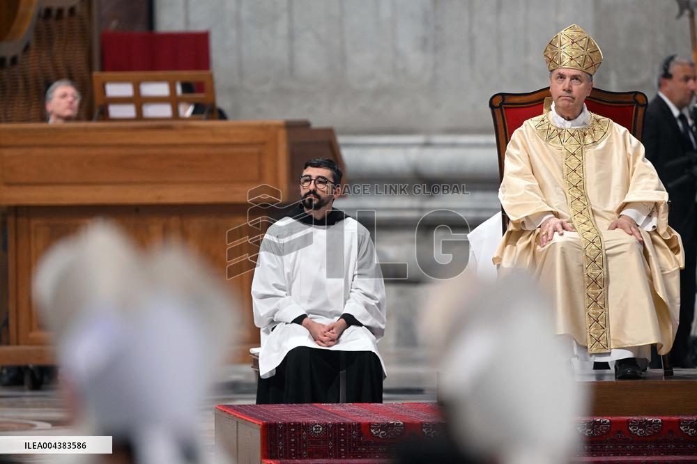 Eighth Mass of The Novendiali in Suffrage of Pope Francis - Vatican
