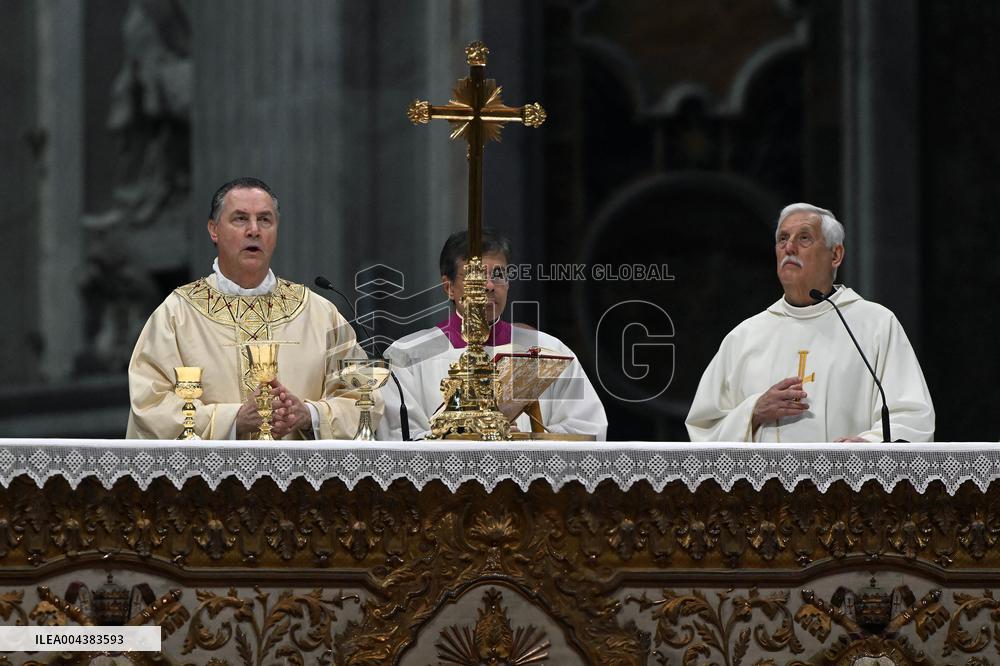Eighth Mass of The Novendiali in Suffrage of Pope Francis - Vatican
