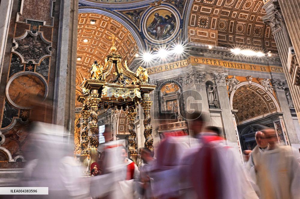 Eighth Mass of The Novendiali in Suffrage of Pope Francis - Vatican