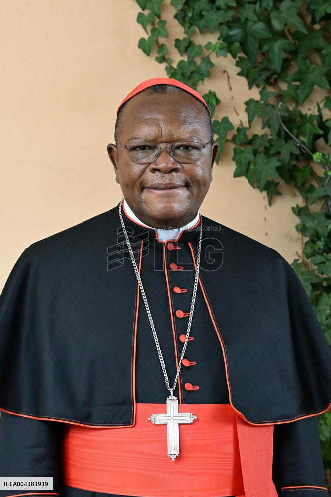 Cardinal Elector Fridolin Ambongo Besungu Celebrates A Mass - Rome