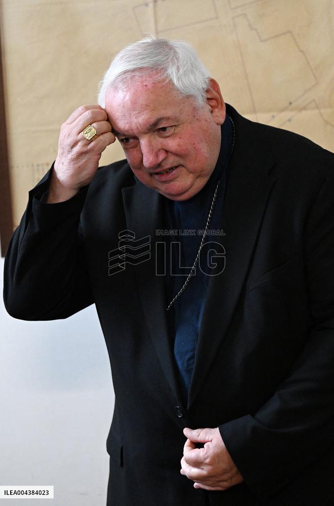 Cardinal Jean-Marc Aveline Celebrates a Mass - Rome