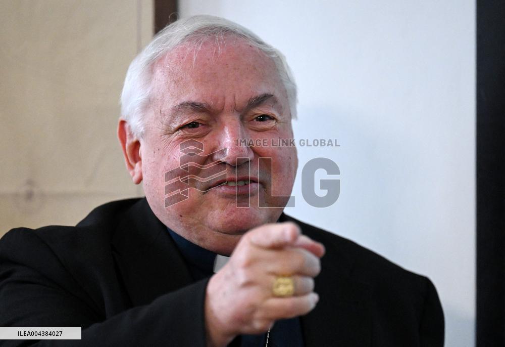 Cardinal Jean-Marc Aveline Celebrates a Mass - Rome