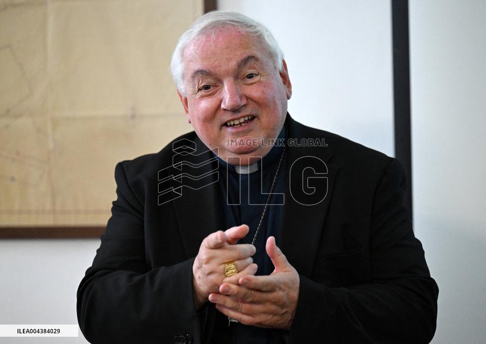 Cardinal Jean-Marc Aveline Celebrates a Mass - Rome