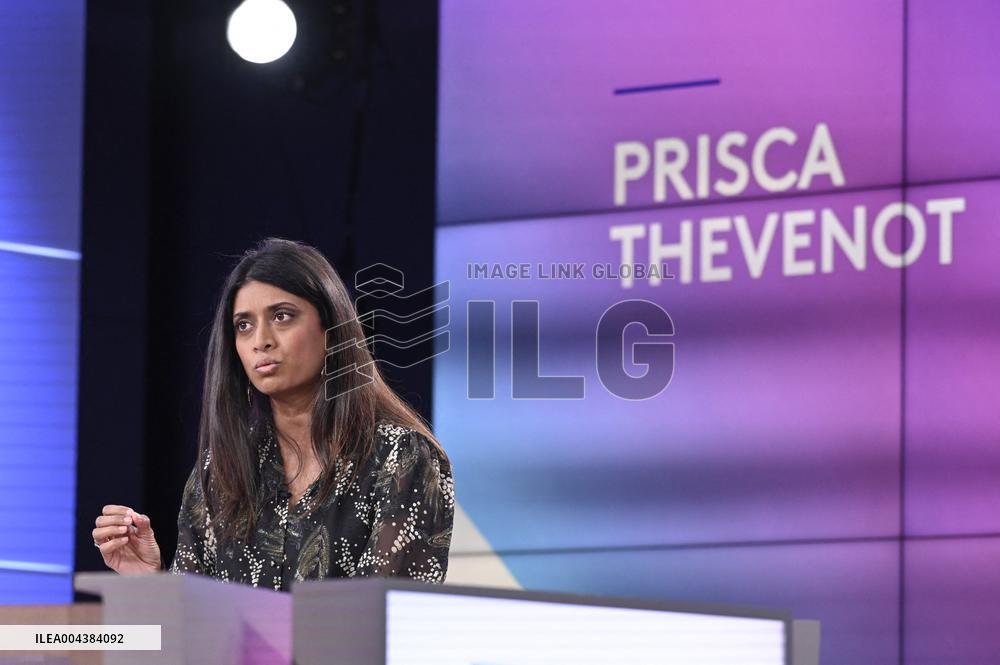 Prisca Thevenot On Dimanche En Politique - Paris