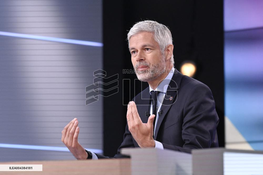 Laurent Wauquiez On Dimanche En Politique - Paris