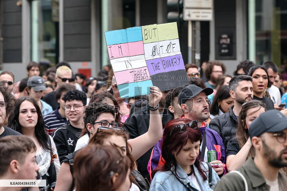 The Milano Trans Pride Parade - Italy
