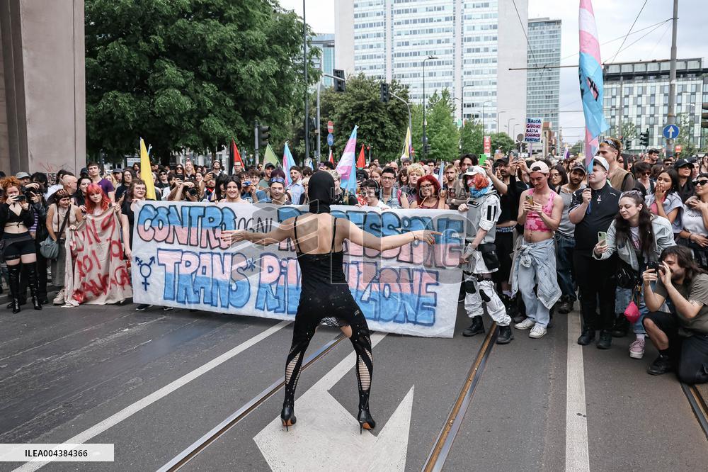 The Milano Trans Pride Parade - Italy
