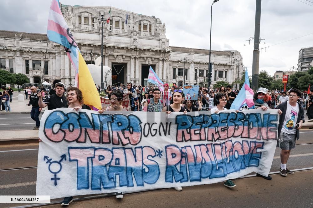 The Milano Trans Pride Parade - Italy