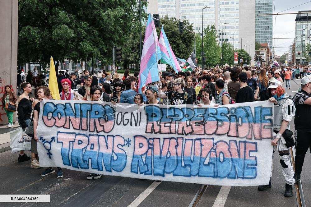 The Milano Trans Pride Parade - Italy