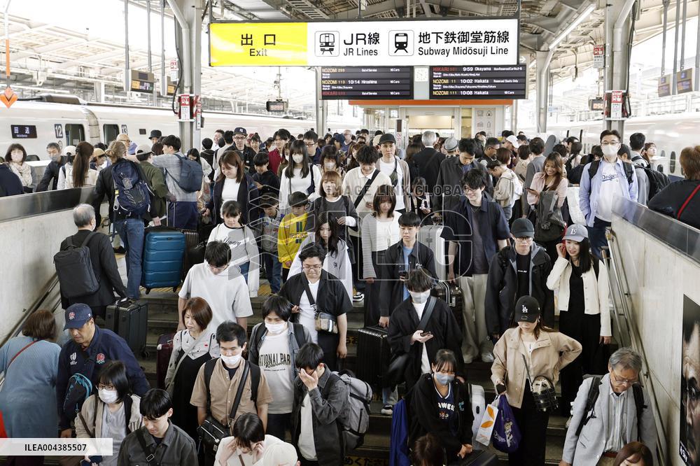 Golden Week holidays in Japan