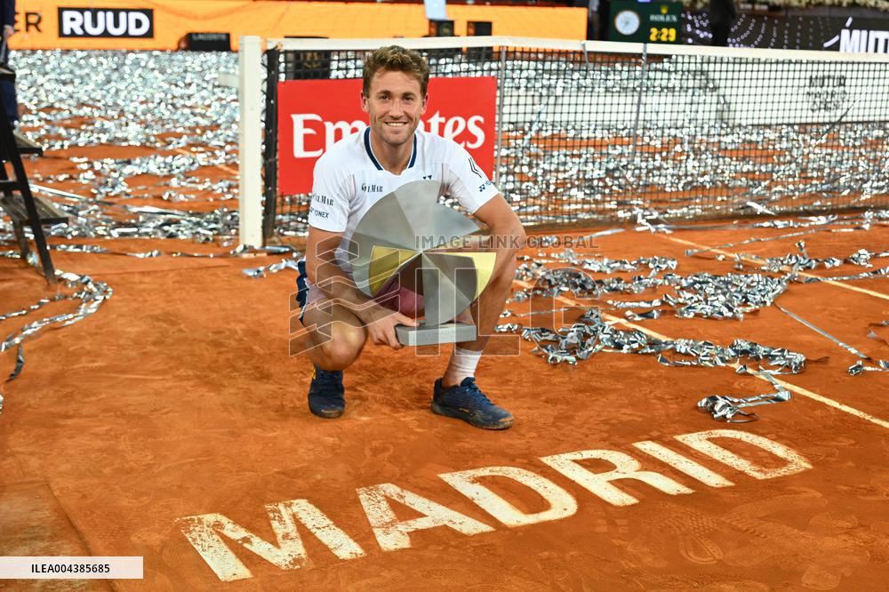 Casper Ruud Wins Mutua Madrid Open - Madrid