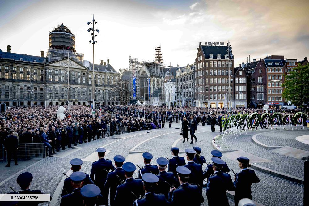 National Remembrance Day On Dam Square 2025 - Amsterdam