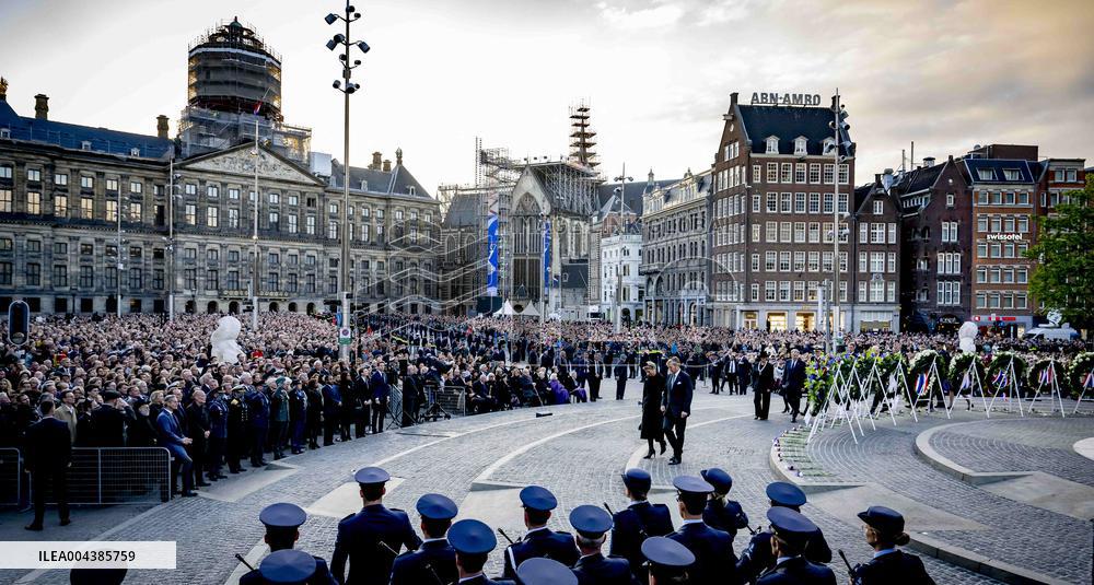 National Remembrance Day On Dam Square 2025 - Amsterdam