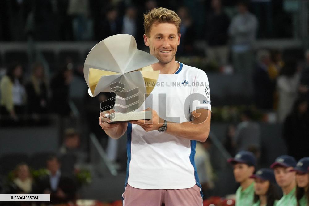 Casper Ruud Wins Mutua Madrid Open - Madrid