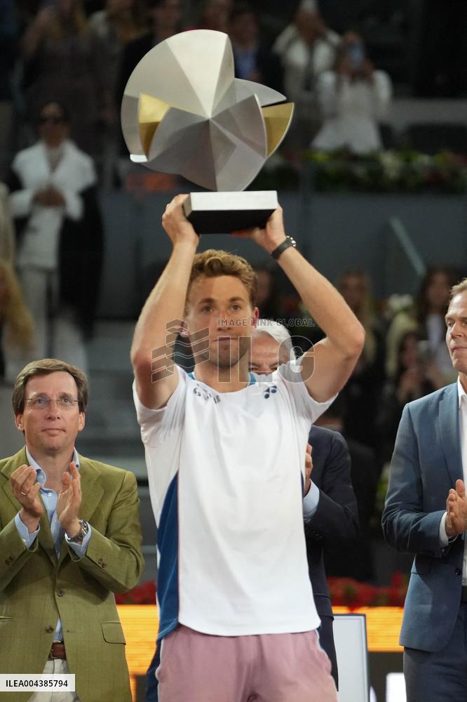 Casper Ruud Wins Mutua Madrid Open - Madrid