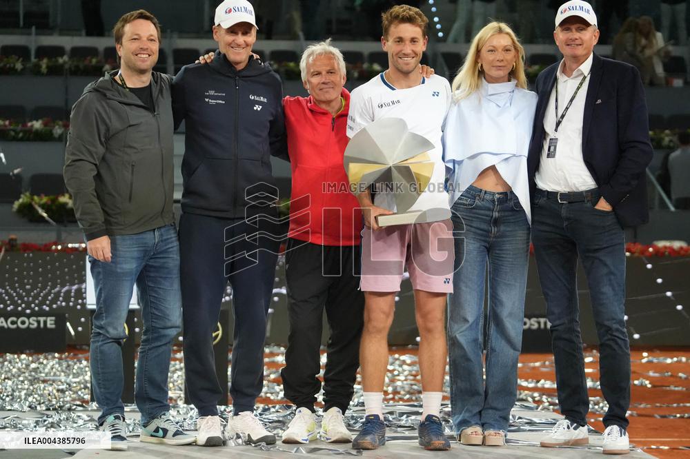 Casper Ruud Wins Mutua Madrid Open - Madrid