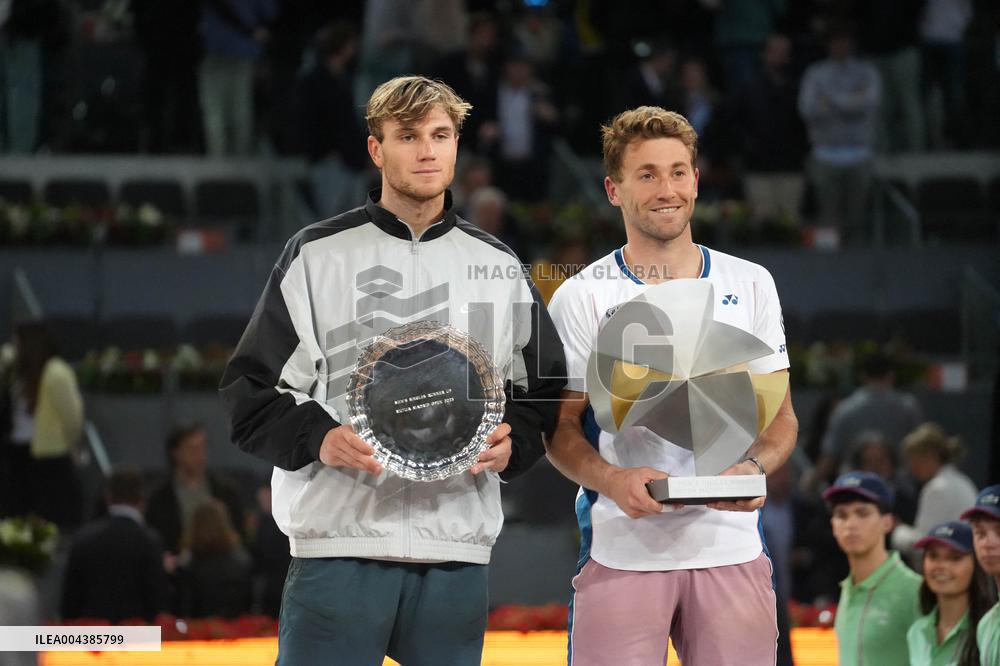 Casper Ruud Wins Mutua Madrid Open - Madrid