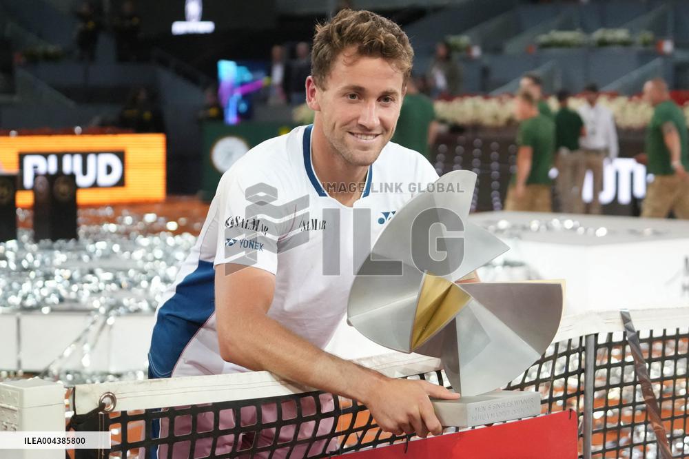 Casper Ruud Wins Mutua Madrid Open - Madrid