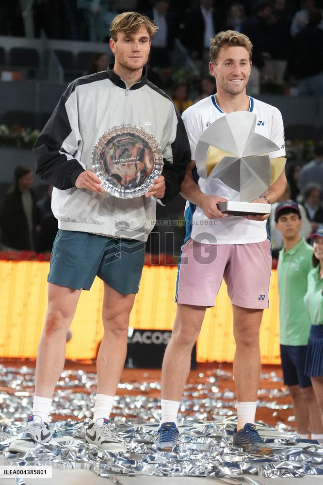 Casper Ruud Wins Mutua Madrid Open - Madrid