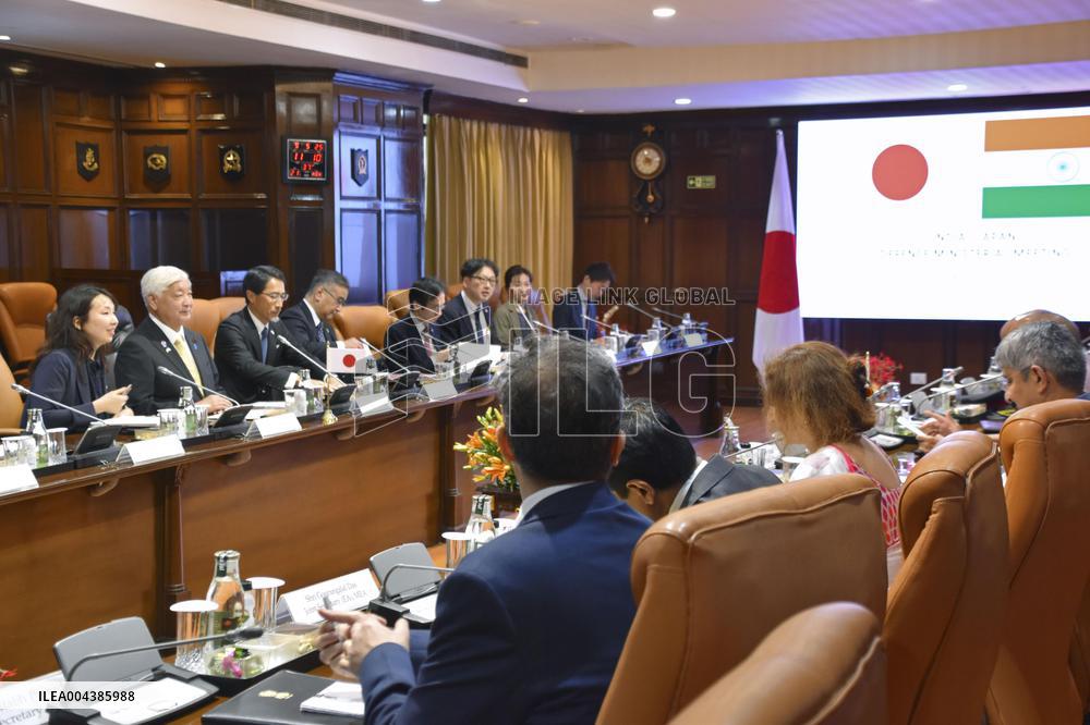 Japan-India defense talks in New Delhi