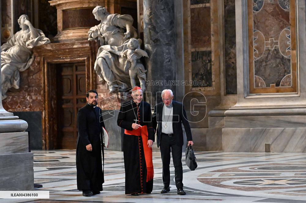 Cardinals at Ninth Novemdiales Mass - Vatican