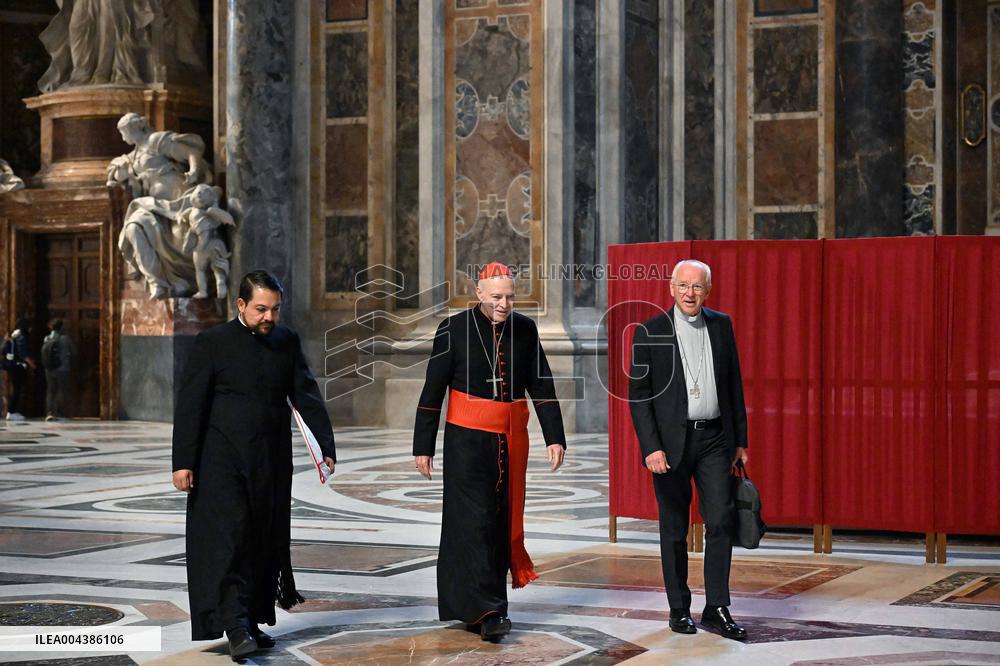 Cardinals at Ninth Novemdiales Mass - Vatican