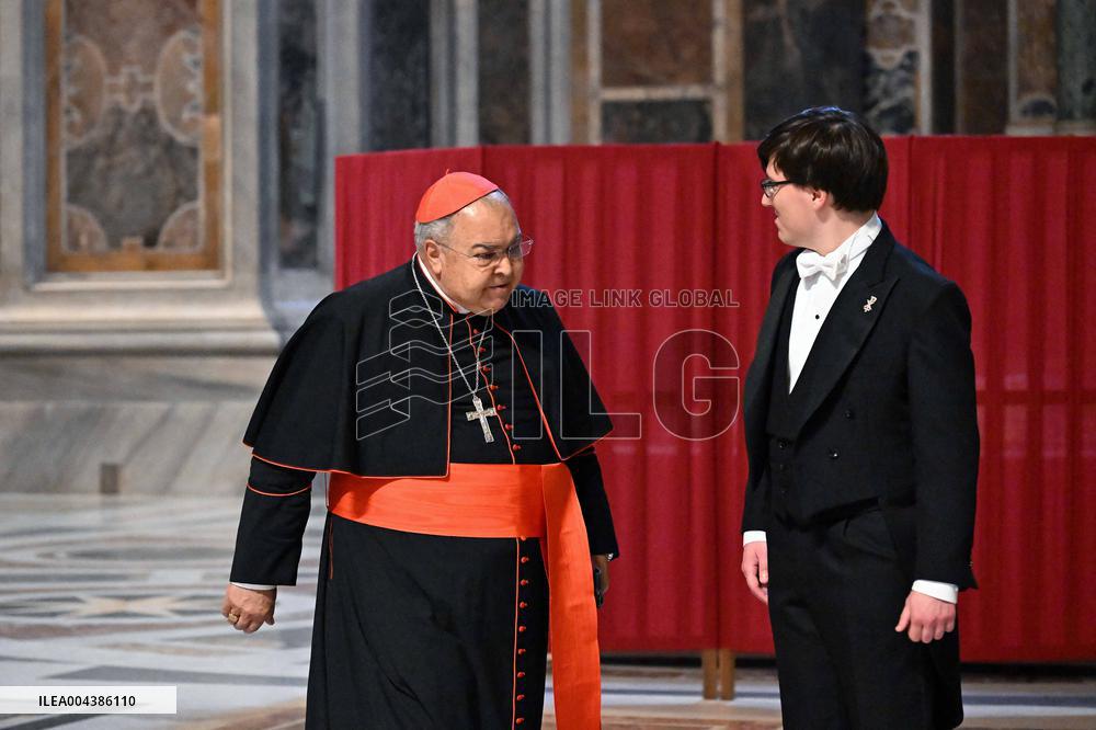 Cardinals at Ninth Novemdiales Mass - Vatican