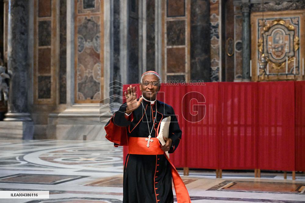 Cardinals at Ninth Novemdiales Mass - Vatican