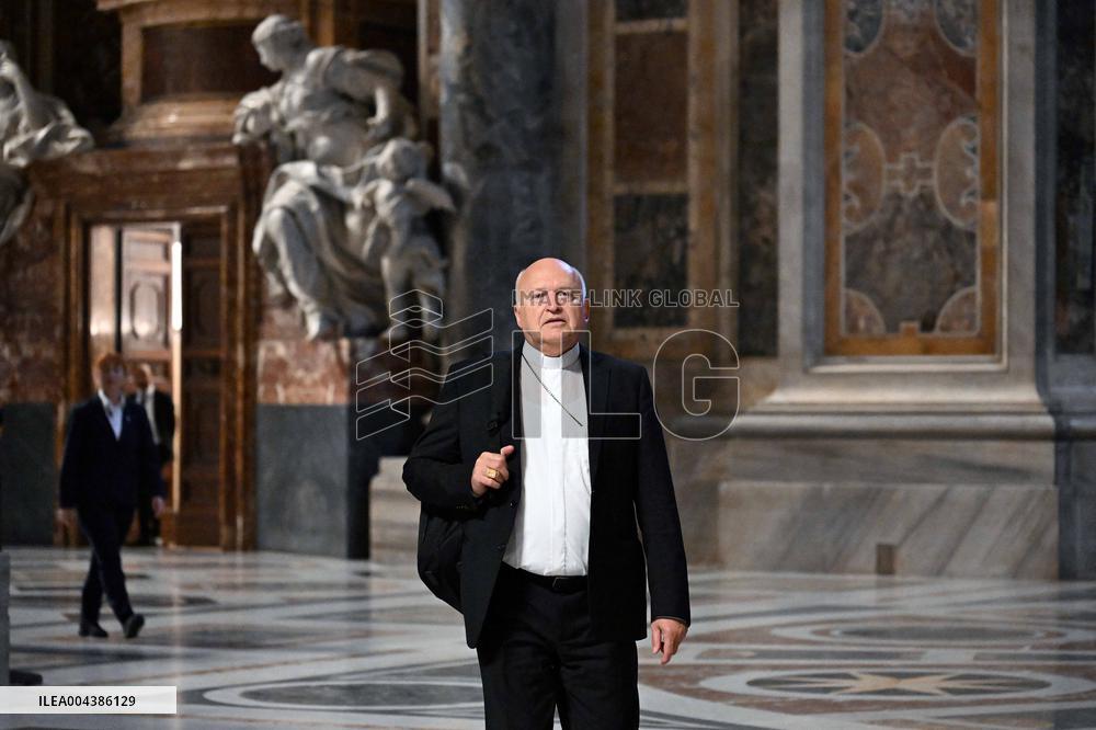 Cardinals at Ninth Novemdiales Mass - Vatican