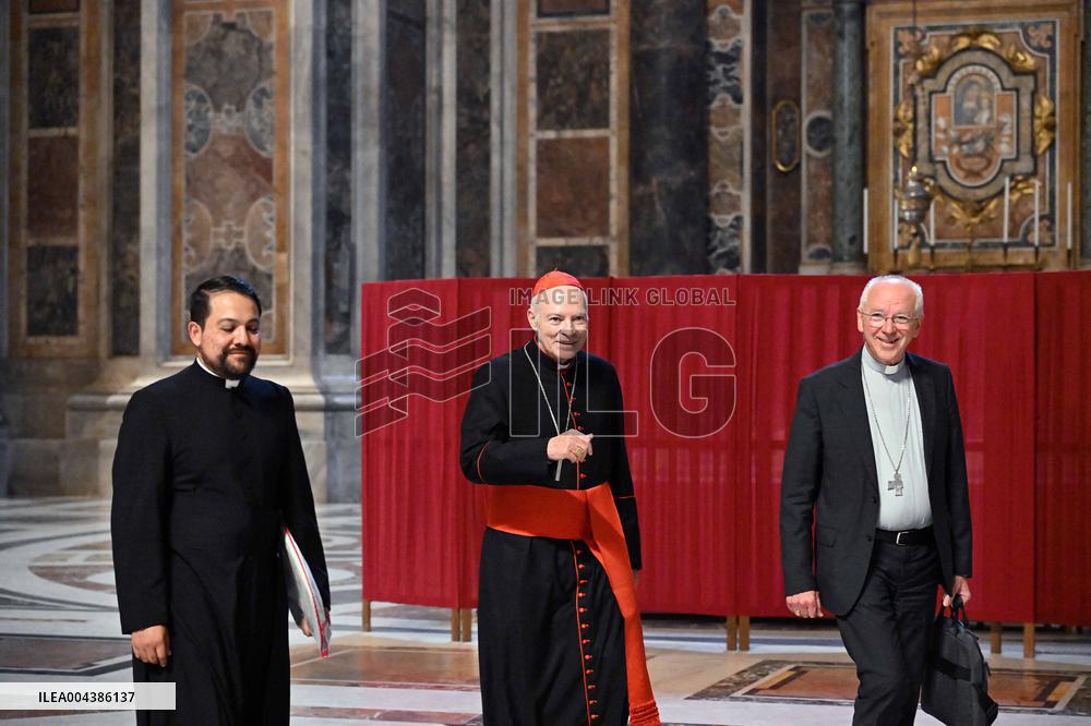 Cardinals at Ninth Novemdiales Mass - Vatican