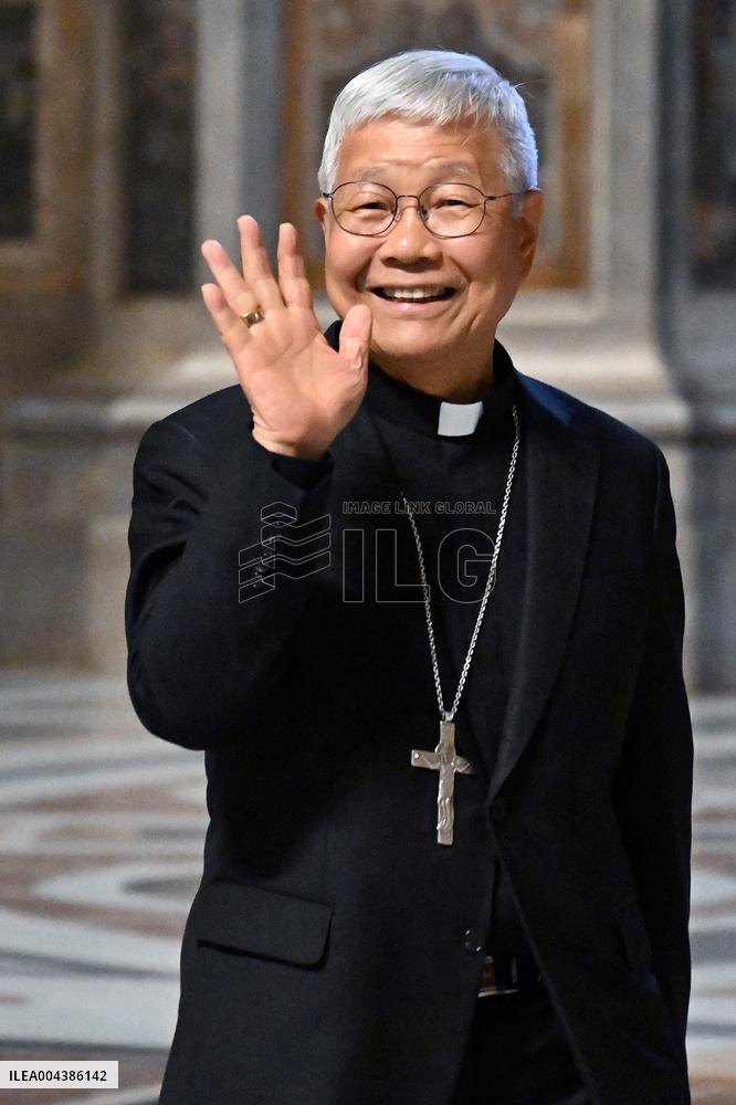 Cardinals at Ninth Novemdiales Mass - Vatican