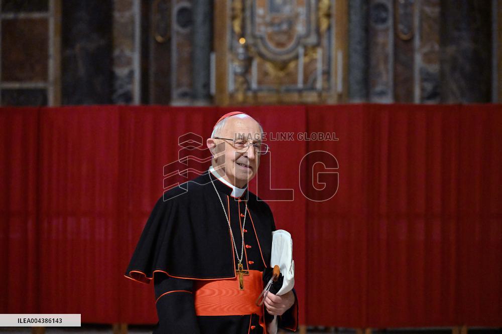 Cardinals at Ninth Novemdiales Mass - Vatican