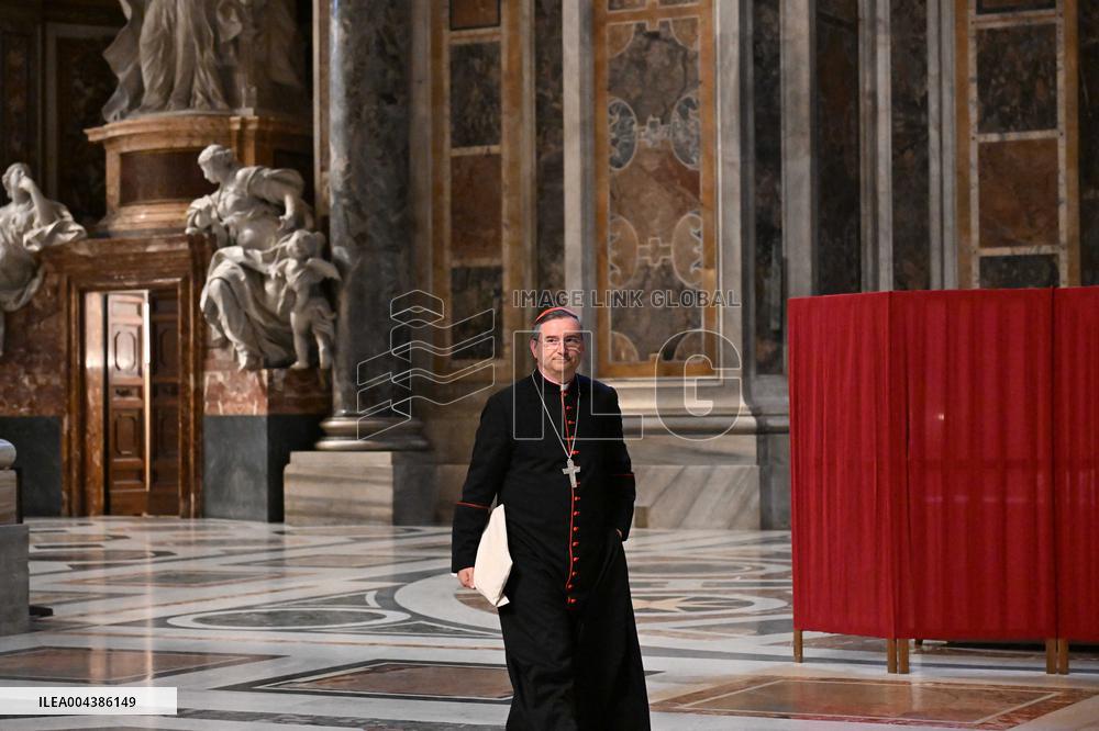Cardinals at Ninth Novemdiales Mass - Vatican